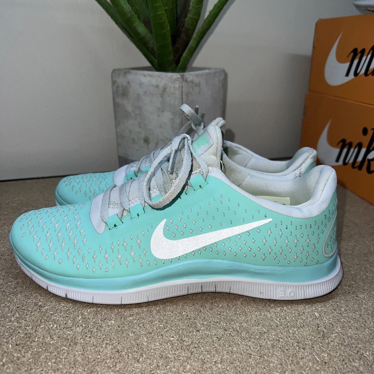 Buscar Juntar Increíble Nike free 3.0 v4 Tiffany Blue Size 8.5 | eBay