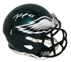 JALEN REAGOR AUTOGRAPHED SIGNED PHILADELPHIA EAGLES SPEED MINI HELMET BECKETT