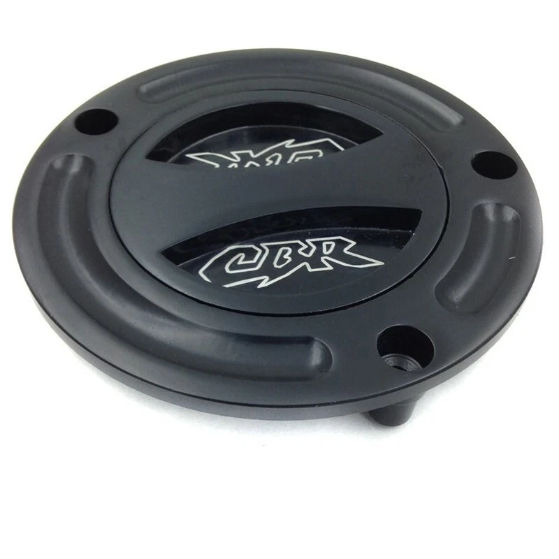 Brand new Black Keyless Fuel Tank Gas Cap For Honda CBR900/929/954RR 1993-2004 - Imagem 4 de 4