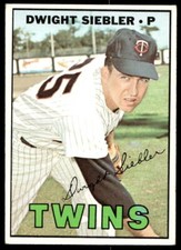 1967 Topps #164 Dwight Siebler Minnesota Twins EX-EXMINT