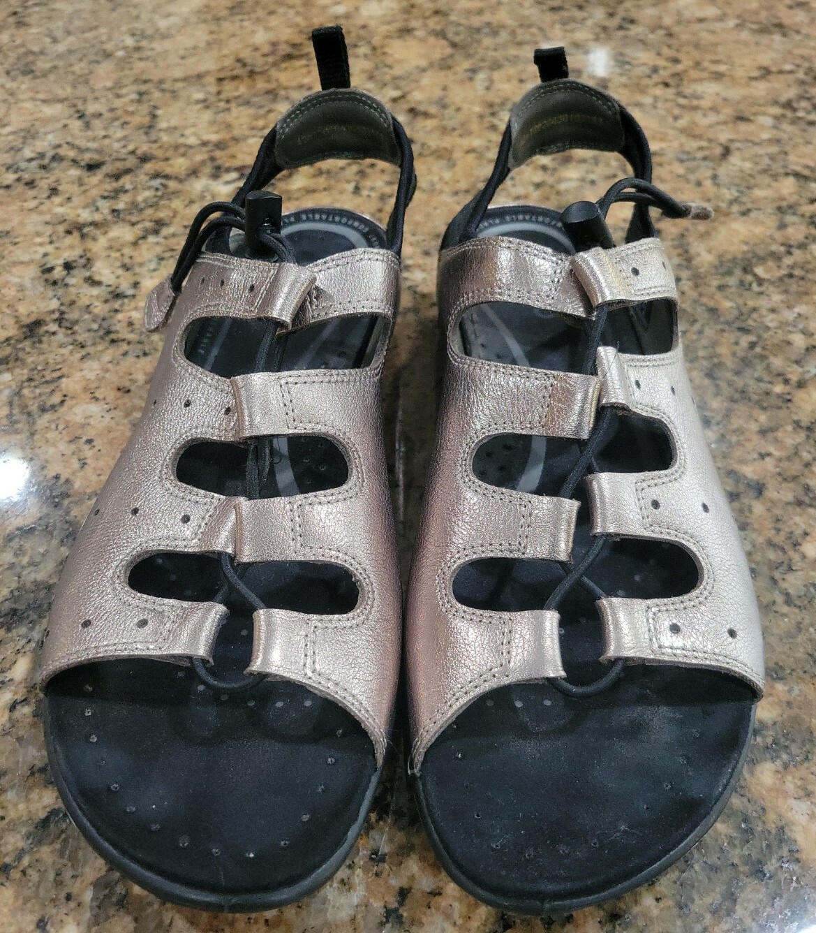 ECCO Comfort Sport Walking SANDALS Womens SHOES BRONZ… Gem