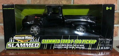 Ford F 100 Pickup Hobby Edition 1 Of 5000 New American Muscle Slammed Ebay