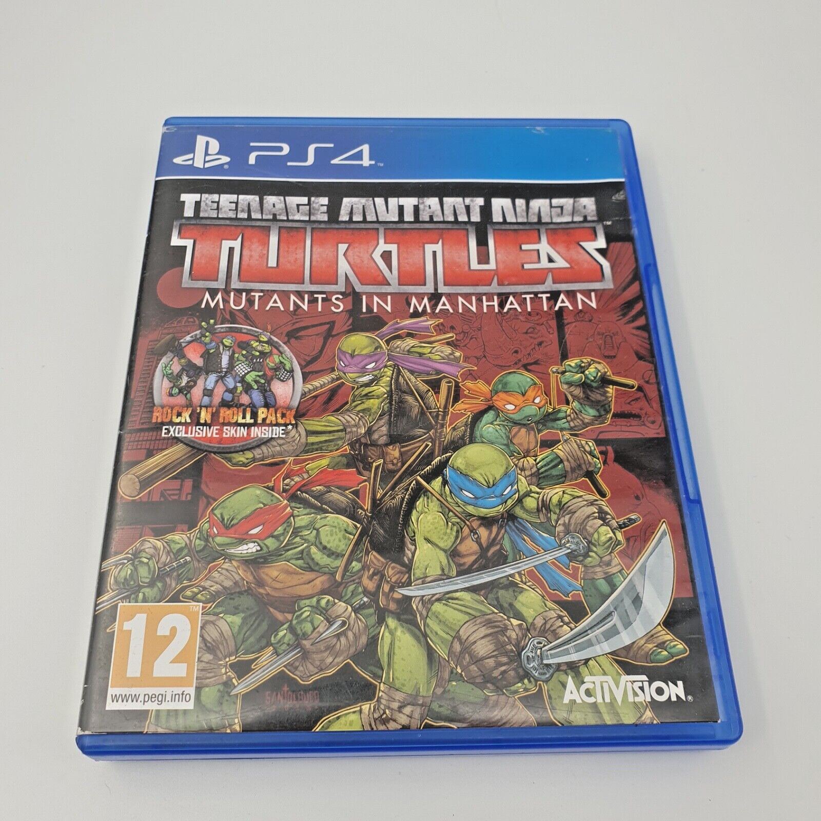 Sony PlayStation 4 PS4 Teenage Mutant Ninja Turtles: Mutants in Manhattan 2016