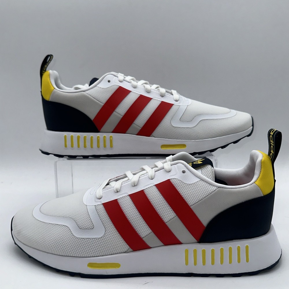 Adidas Multix Mens Size 12 White Running Sneakers GX8378