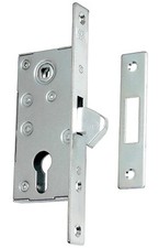 Hakenschloss H 60 Einsteckschloss Schiebetürschloss Schiebetore Türschloss