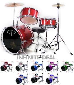 gp percussion 5 piece junior drum set