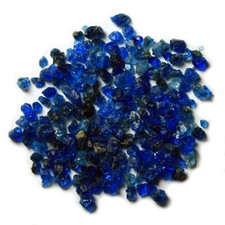 10 Karat blauer Hauyn Rohsteine aus der Eifel ca. 1-2,5mm