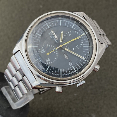 VINTAGE SEIKO 6138-3002 JUMBO AUTOMATIC CHRONOGRAPH WATCH | eBay
