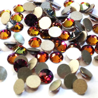 1440 Swarovski 2058 9ss flatback rhinestones ss9 CRYSTAL VOLCANO (001 VOL)