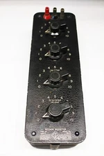 GENERAL RADIO DECADE RESISTOR 1432-K RESISTANCE TESTED WORKING (4838)