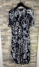 Fenn Wright Manson women’s Size 12 Floral V Neck Viscose Dress