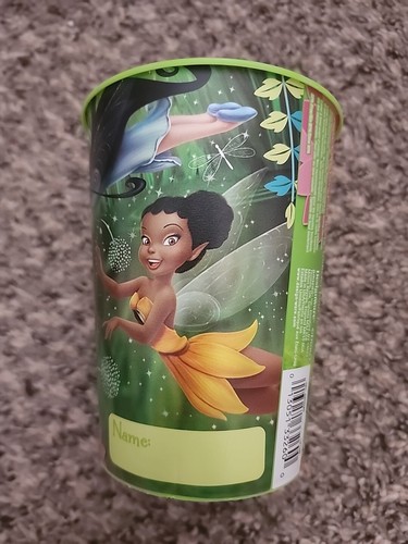 Disney Fairies 2ct Plastic Re-Usable 16oz Party Cups Birthday Everyday BPA Free - Picture 4 of 6