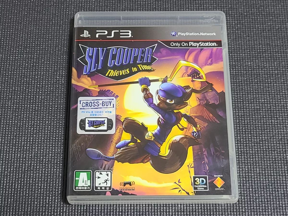 Sly Cooper Thieves in Time (Sony PlayStation 3) PS3 Video Game