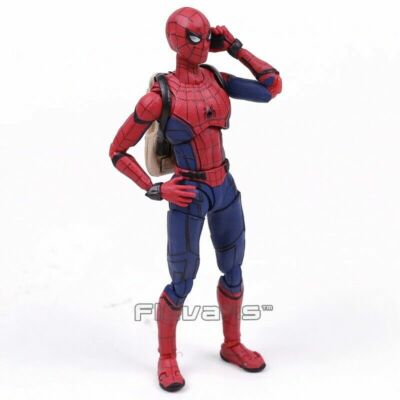SPIDER-MAN Homecoming 　DVD　フィギュア SHF Spider Man Homecoming The Spiderman PVC Action Figure