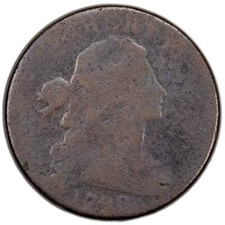United States 1798 Draped Bust Large Cent Coin