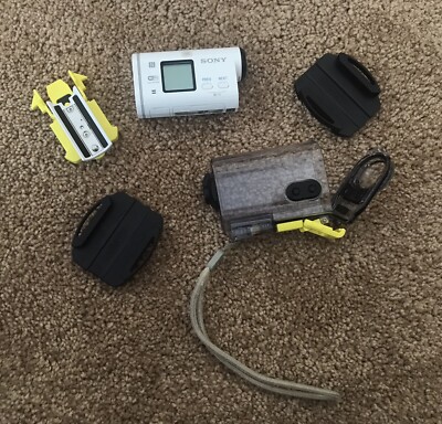 Sony HDR-AS100V POV Action Cam Video Camera (WHITE) | eBay