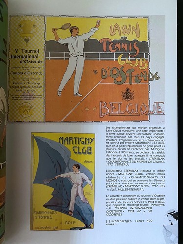 Le Tennis A L'Affiche (Tennis on Poster), Jean-Pierre Chevallier -1986- SC Book - Picture 5 of 12