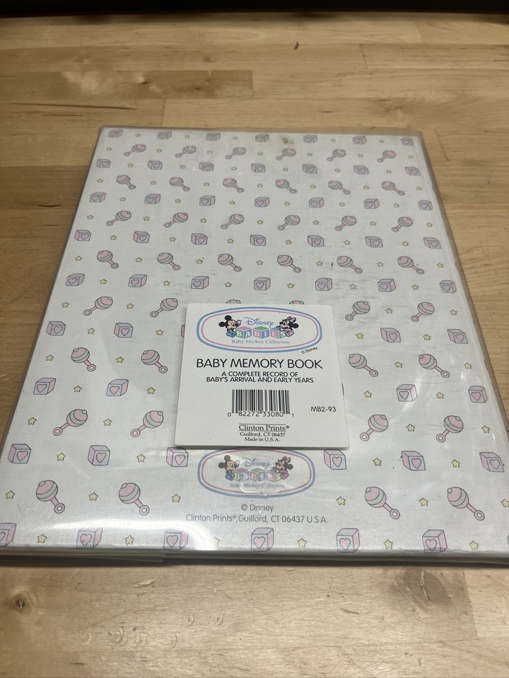 baby-steps-disney-baby-record-book-1994-clinton-prints-mb2-93-1994