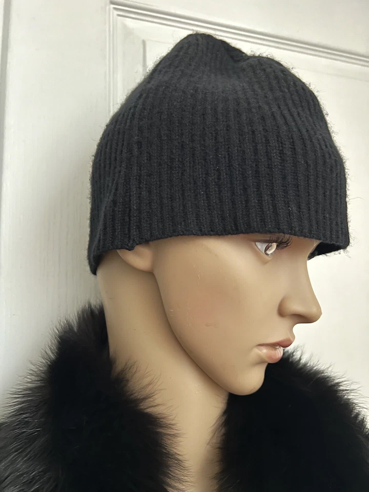 Marc Jacobs Beanie шляпа 100% кашемир размер M унисекс сделано в Италии $265 розничной - Изображение 3 из 4