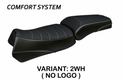 Fit YAMAHA SUPER TENERE 1200  Tappezzeria Italia Seat Cover WHITE 1317