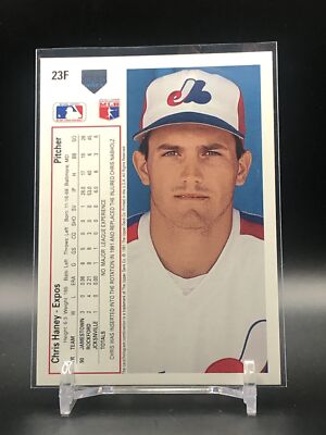 1991 Upper Deck Final Edition #23F Chris Haney | eBay
