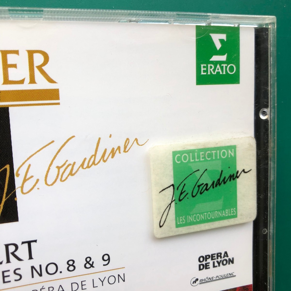 GARDINER Schubert Symphonies No. 8 & 9 Classical CD Orchestre De L