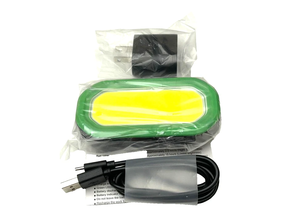 Snap on Tools 全新 ECPRF052G 绿色 500 流明 广角口袋灯 带充电器 — 第 2/4 张图片