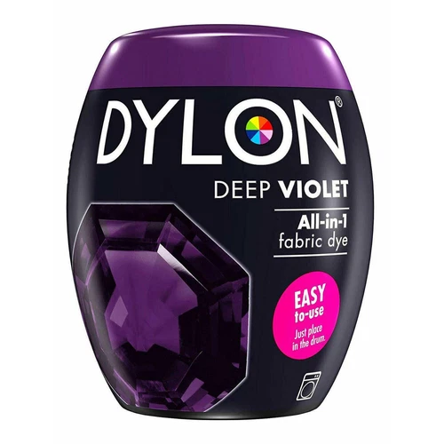 Dylon Washing Machine Fabric Dye Pod 350g for Clothes 1pk, 2pk or 3pk