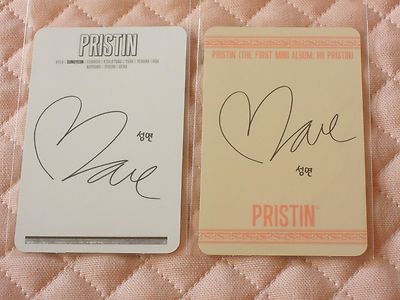 PRISTIN サイン入り ポストカード 写真 サノク WEE WOO s-l400.jpg