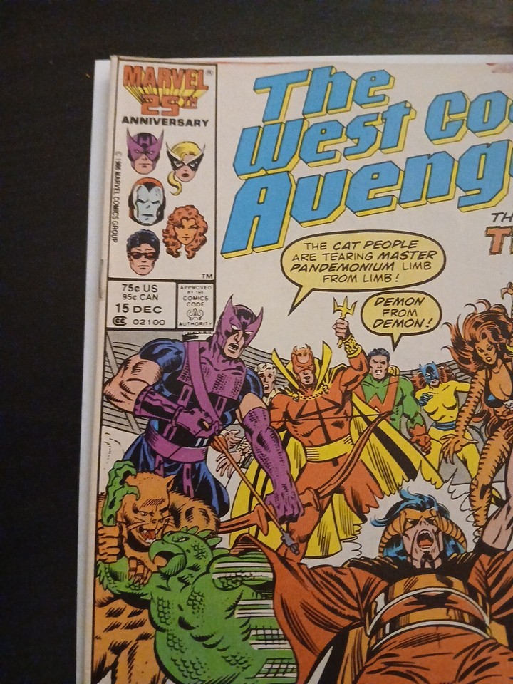 West Coast Avengers 15 (Marvel Comics December 1986) Midgrade eBay