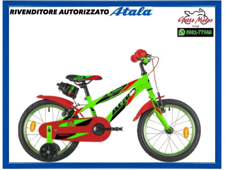 BICI MTB BAMBINO ATALA TEDDY BOY 16” 1V NEW 2025