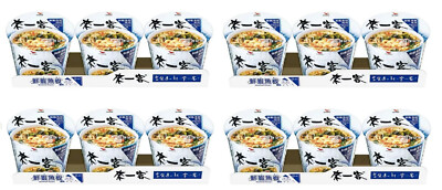 (12 BOWLS) NEW UNI-PRESIDENT Seafood Flavor Instant Noodles 來一客 鮮蝦魚板風味麵 (12碗)