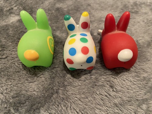 7 Labbits Smoklin Vinyl Figures KidRobot 1.5”-2.5” Polka Dot Cuts Stitches - 第 7/24 張圖片