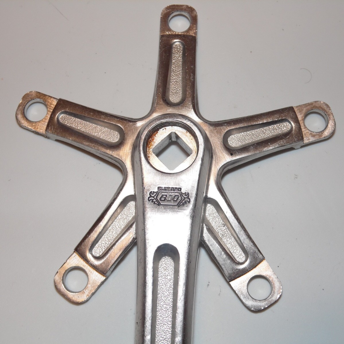 Vintage Shimano Crankset Old School BMX 600 Arabesque 170 Right