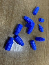 6mm Pushfit x 1/8" BSPP Nylon Compression Style Hosetail Fitting Male Threads