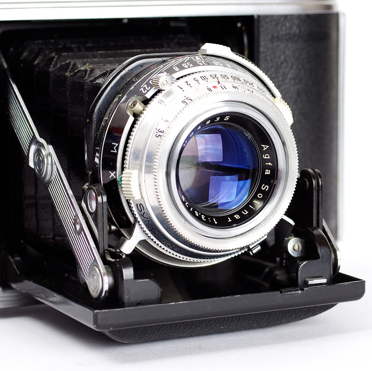 Agfa Super Isolette Lens Solinar 3.5/75mm Rangefinder 6x6