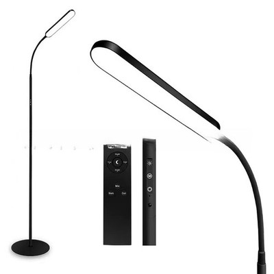 LED Floor Three-color Dimming Infrared Remote Control Table Lamp