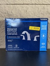 Project Source Dover Brushed Nickel Widespread Bath Faucet 2 Handle 1233224