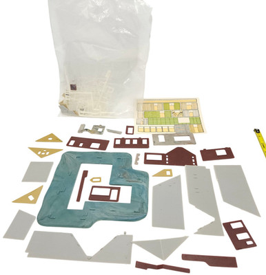 Vintage Life Like HO Scale Rose Home House Building Kit With Box Complete