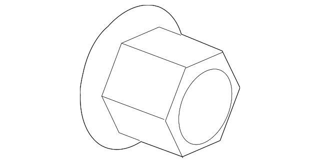 Genuine Nissan Axle Nut 40262-4GA0D | eBay