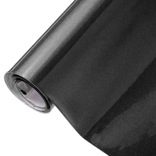 Glossy Black Contact Paper 15.7"x118" Peel and Stick Countertop