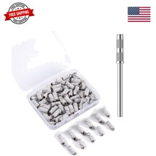 100pcs Small Nail Sanding Bands for Nail Drill,3.1mm Mini Nail Sanding Mandre...