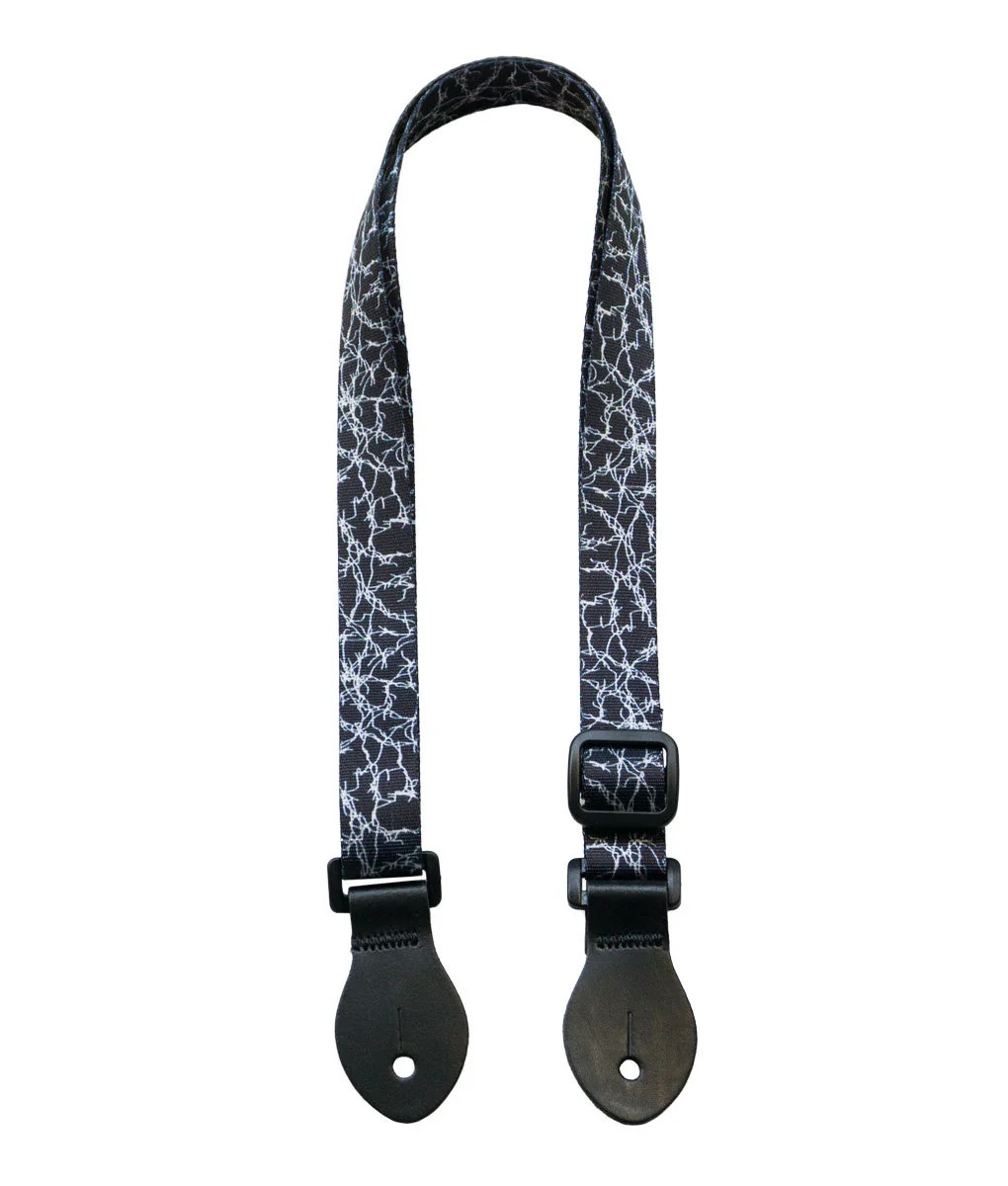 LG 1"" Barbed Wire Webbed Ukulele Strap