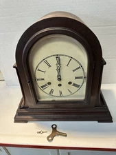 Magnificent Antique Herschede Clock Symphony Rod Model Westminster Chime 1923