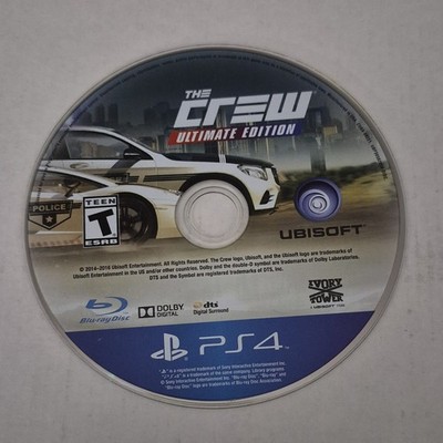 Ubisoft The Crew Ultimate Edition PS4 Racing Game Blu-ray Disc Only