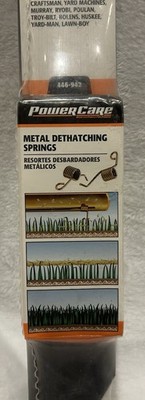 PowerCare Universal Grass De-Thatching Blade 16'' With Metal Dethatching Springs