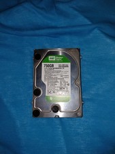 Die abgebildete Festplatte ist ein Modell WD7500AARS der Marke Western Digital.