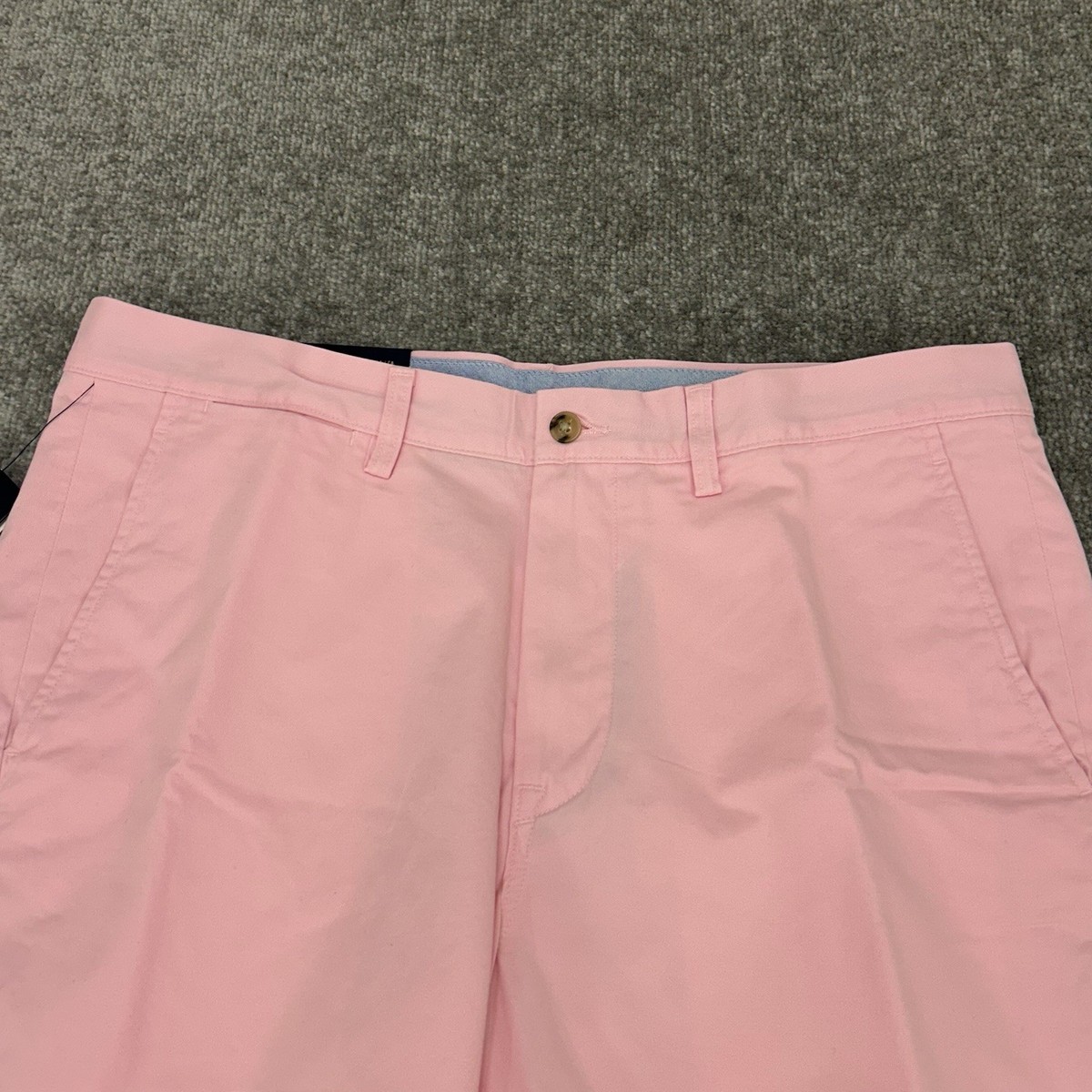 Polo Ralph Lauren Shorts Mens 35 Pink Stretch Classic Fit Chino