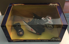 2009 Hot Wheels 1966 TV Series Batman Batcycle + Sidecar 1:12 Scale NEW IN BOX