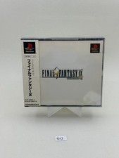 Final Fantasy IX 9 ps1 playstation ntsc jap completo spine card Perfetto CIB